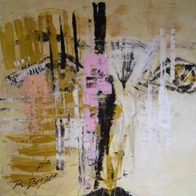 Von großen Träumen, 2016, Acryl auf Leinwand, 160x160 cm