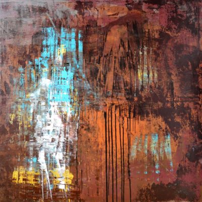 1969, 2015, Acryl auf Leinwand, 190x190 cm